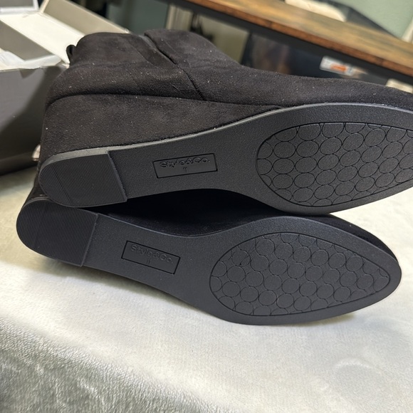 Style & Co Women's Black Ankle Bootie- Size 11M - Picture 7 of 8